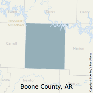 county boone arkansas map maps